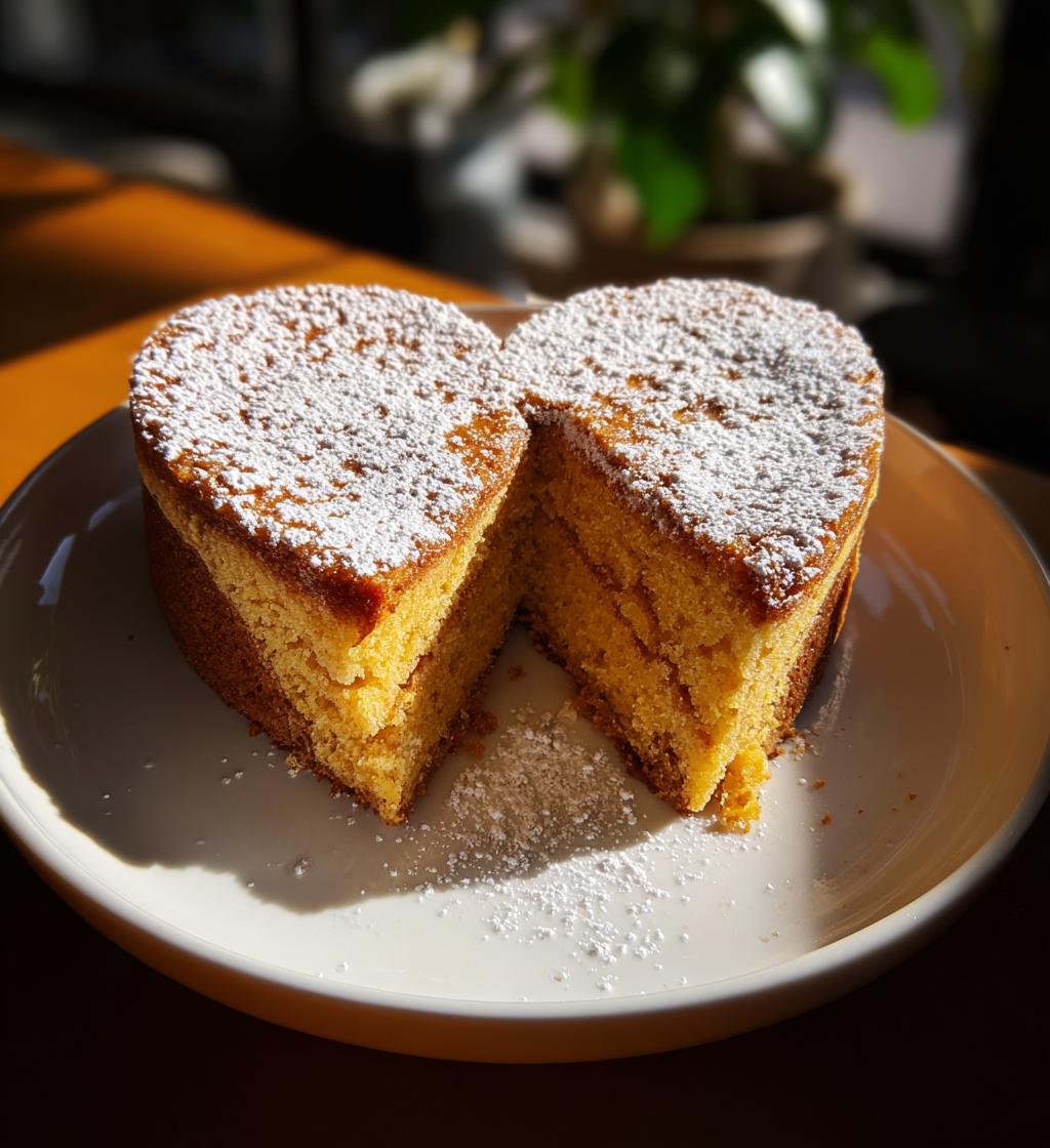 birthday cake heart