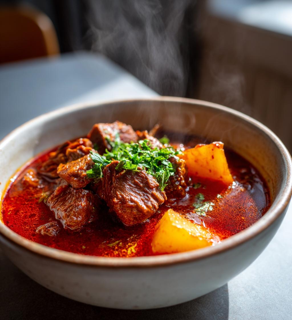 Ultimative Gulaschsuppe mit Kartoffeln – Der 1-Topf Wundersnack