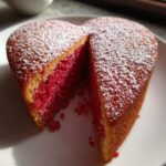 heart birthday cake