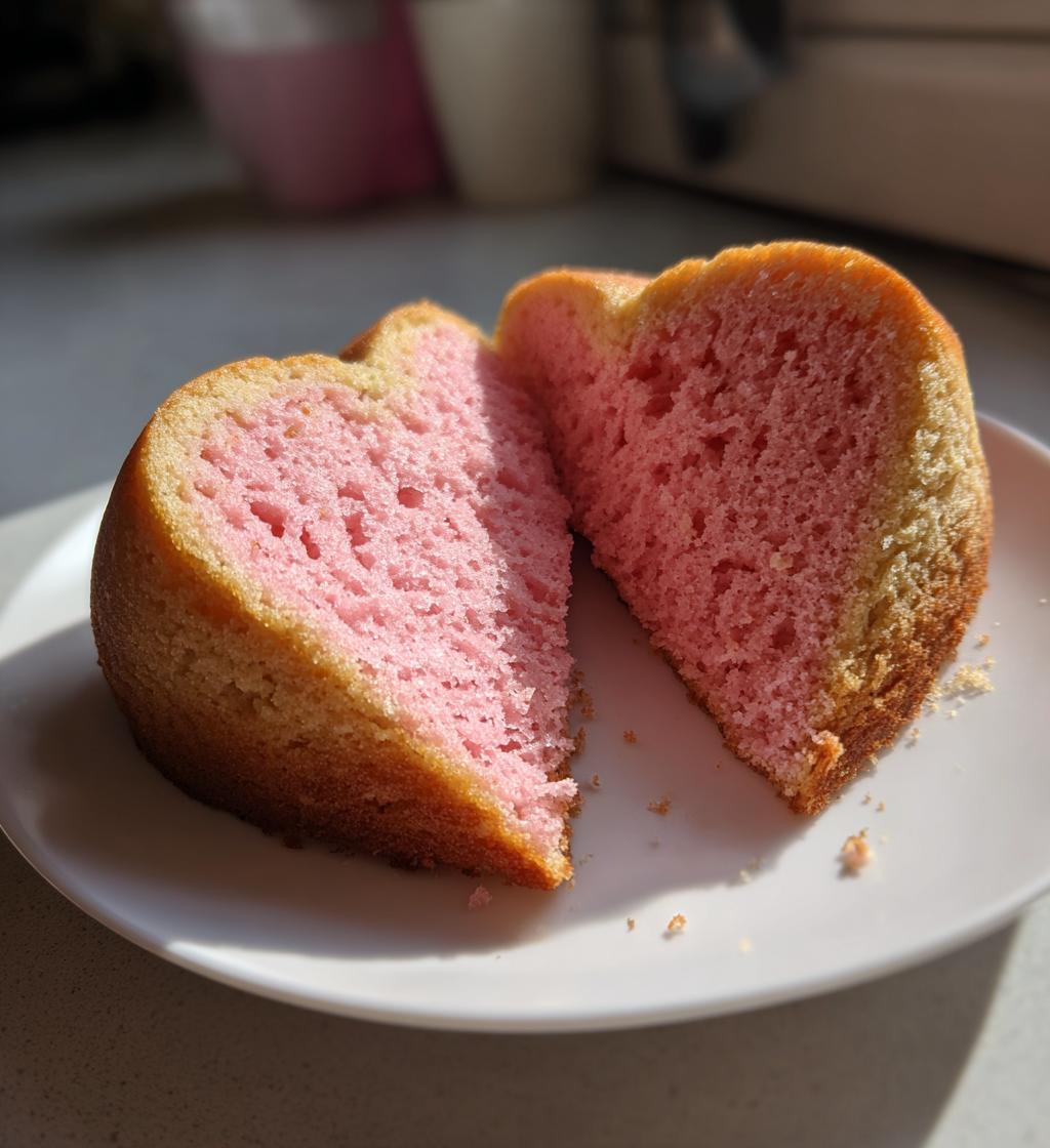 heart cake design