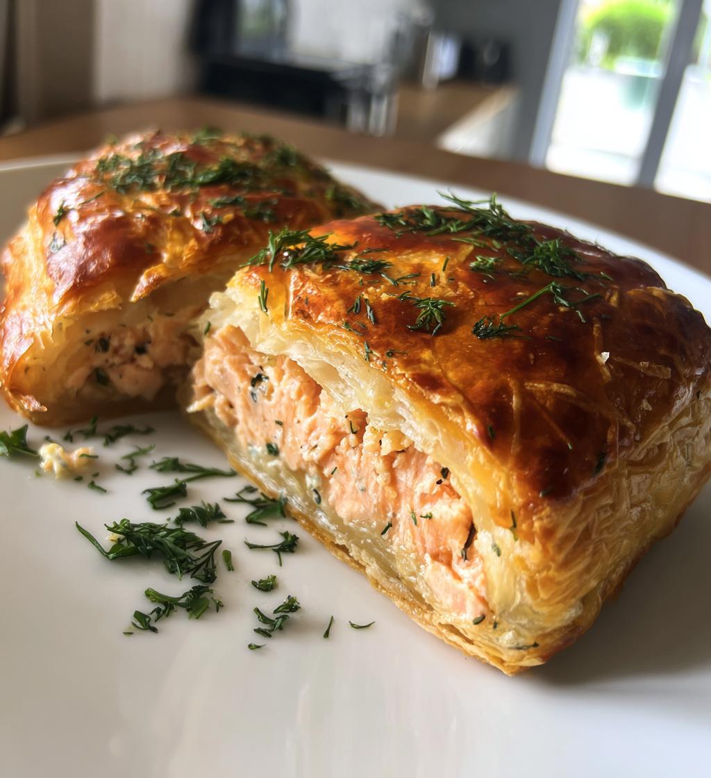 lachs im blÃ¤tterteig