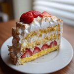 lemon meringue strawberry shortcake