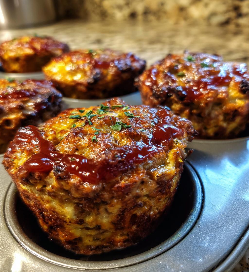 mini meatloaf muffins