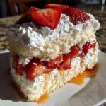 orange blossom strawberry shortcake