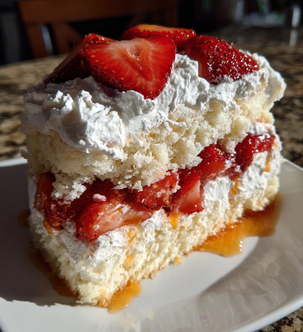 orange blossom strawberry shortcake