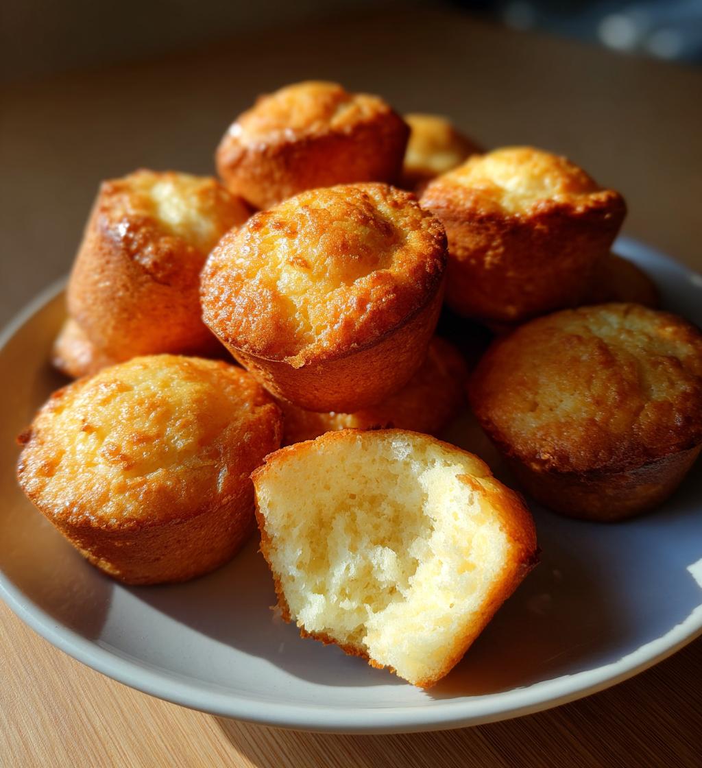 sourdough mini muffins