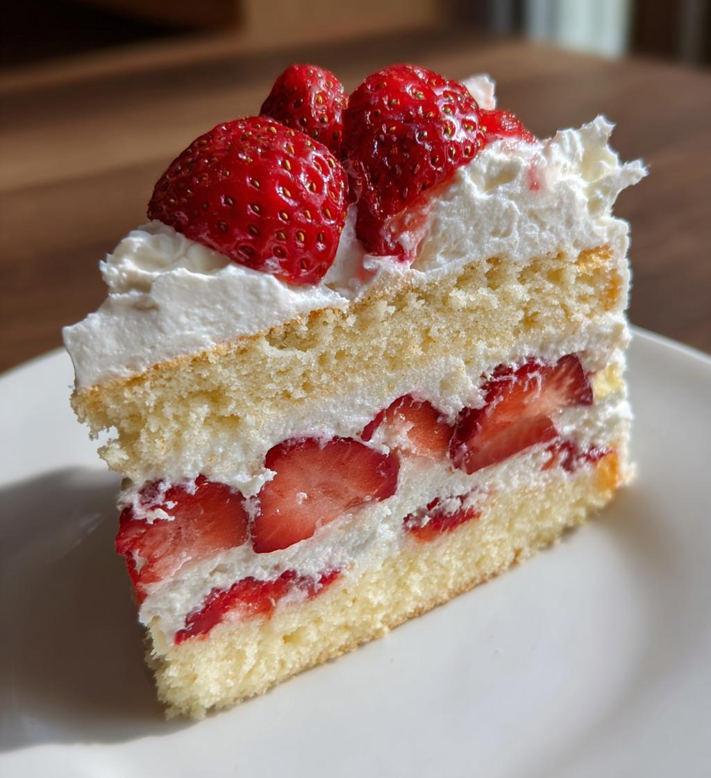 strawberry shortcake cake