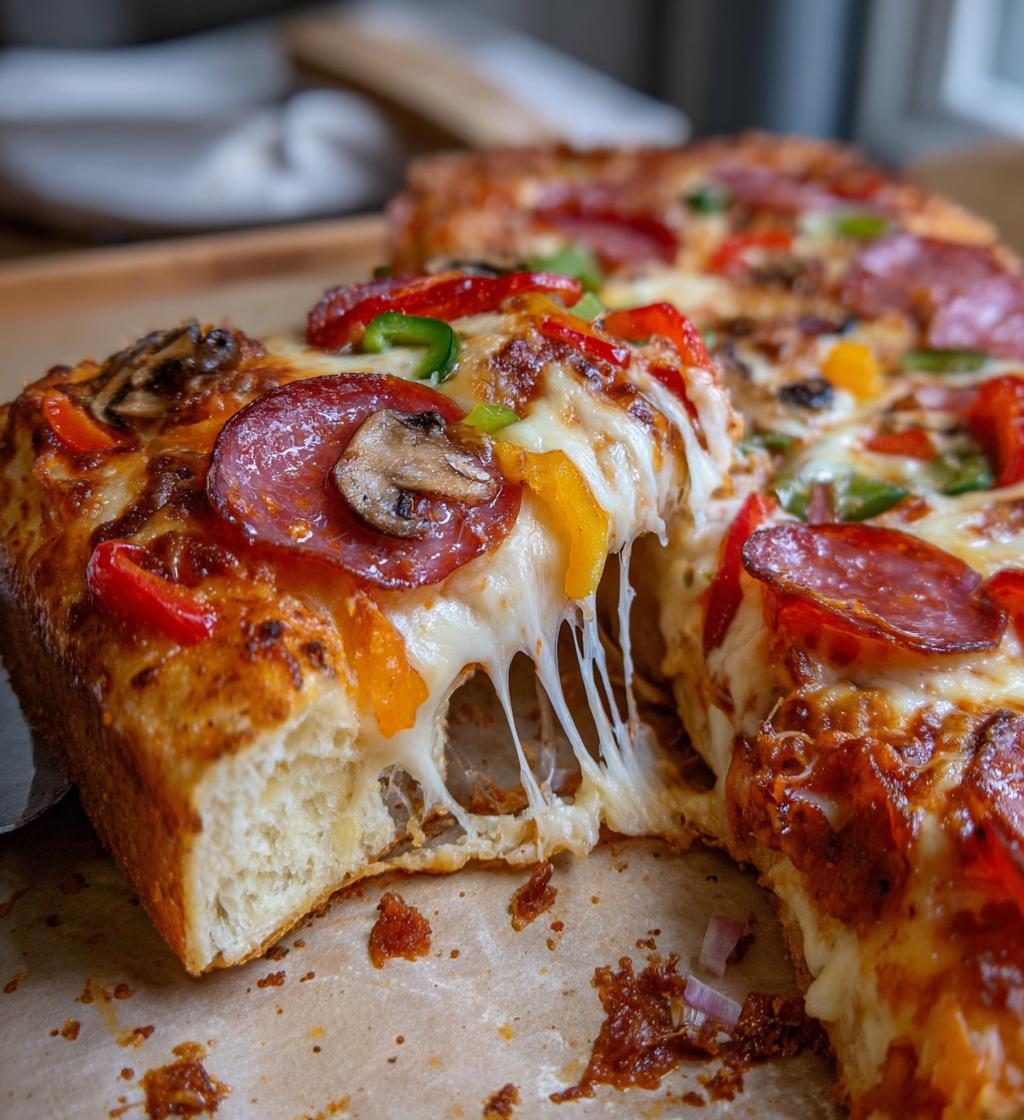 Blech Pizza