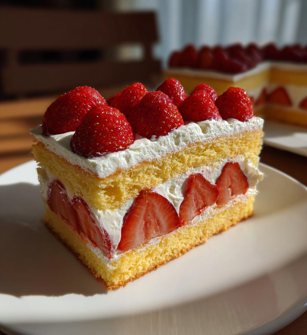 Erdbeerkuchen mit Vanillecreme – Der perfekte Frühlingskuchen