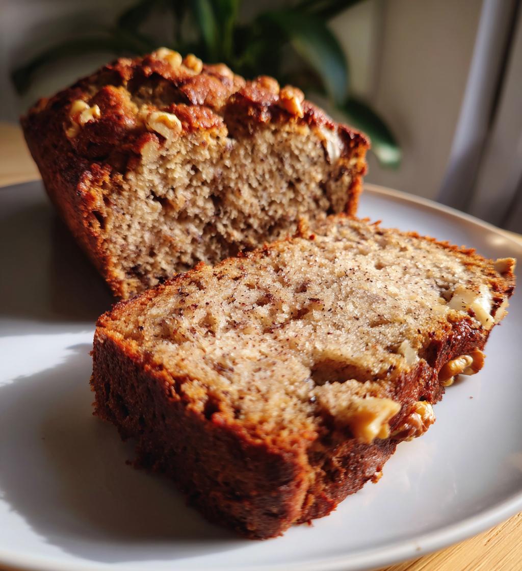 Gesundes Bananenbrot ohne Zucker