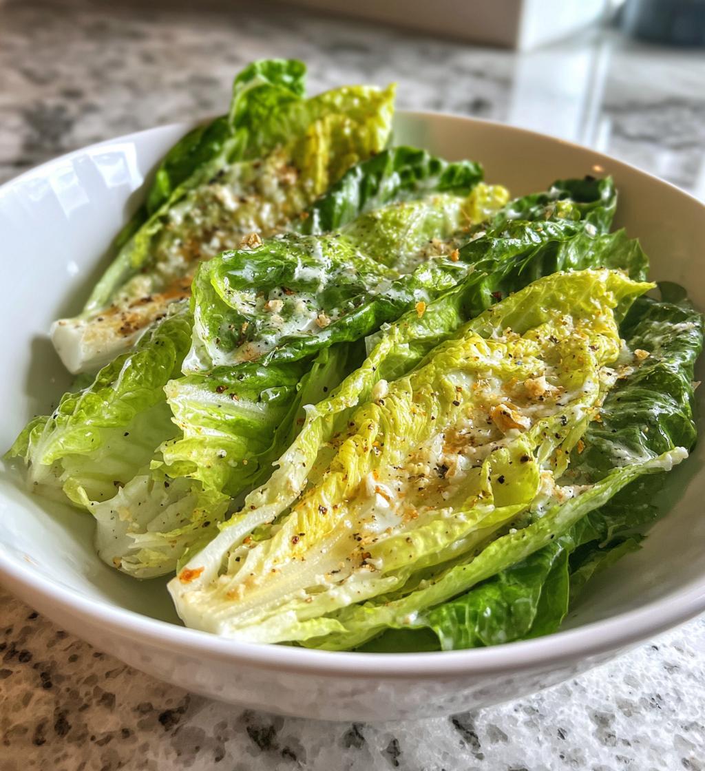 Homemade Caesar Dressing