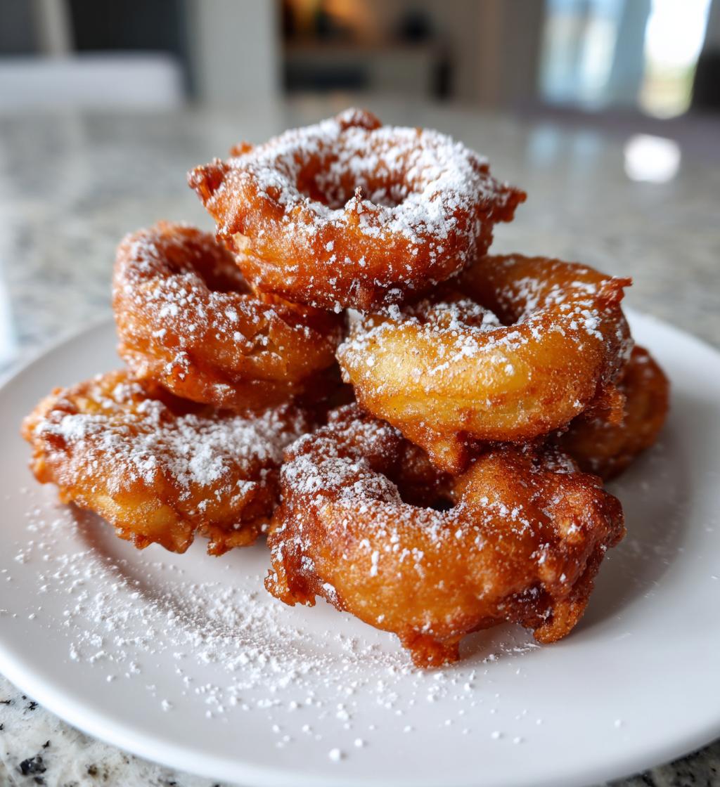Knusprige Airfryer-Apfelkrapfen mit Zimt in nur 30 Minuten