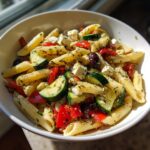 Mediterraner Nudelsalat