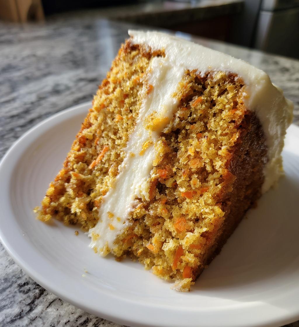 Saftiger Karottenkuchen