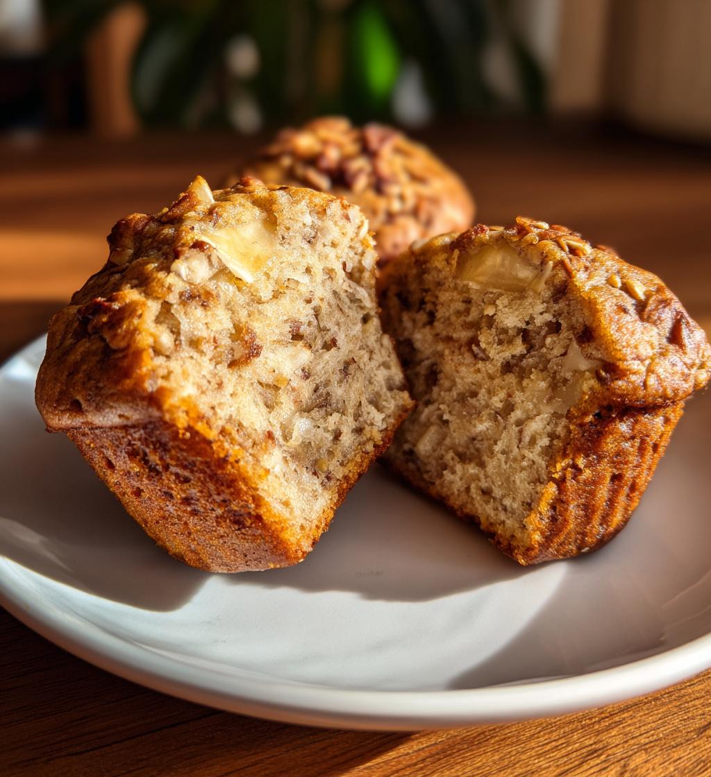 2 unwiderstehliche Bananen Hafer Muffins – einfach himmlisch