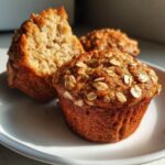 bananen haferflocken muffins