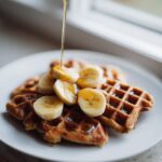 bananen haferflocken waffeln