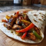 blech hähnchen fajitas