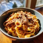 cremige Hackfleisch Pasta