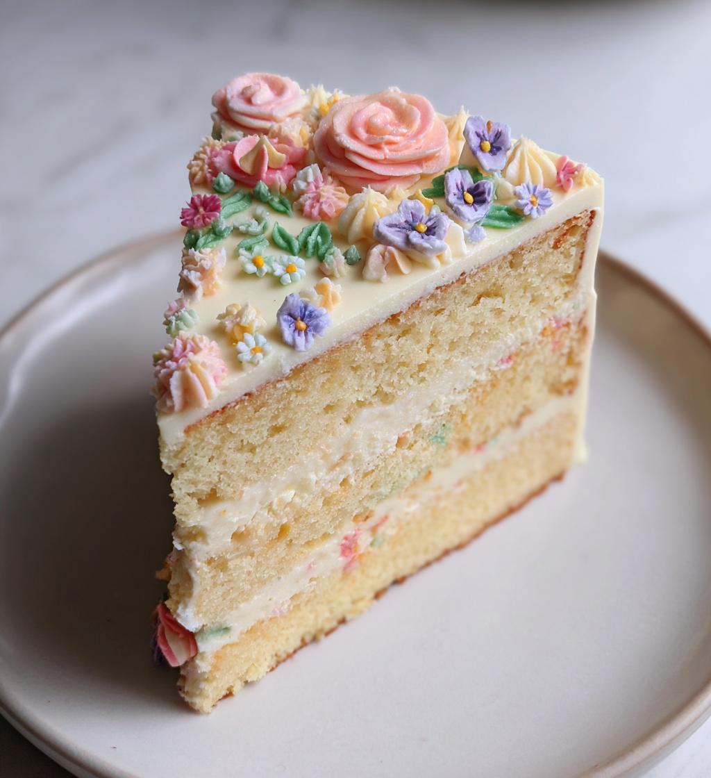 flower cake