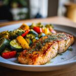 lachs mit gemuse im airfryer