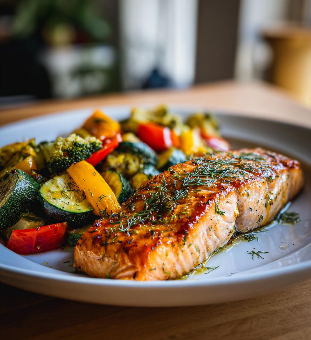 lachs mit gemuse im airfryer