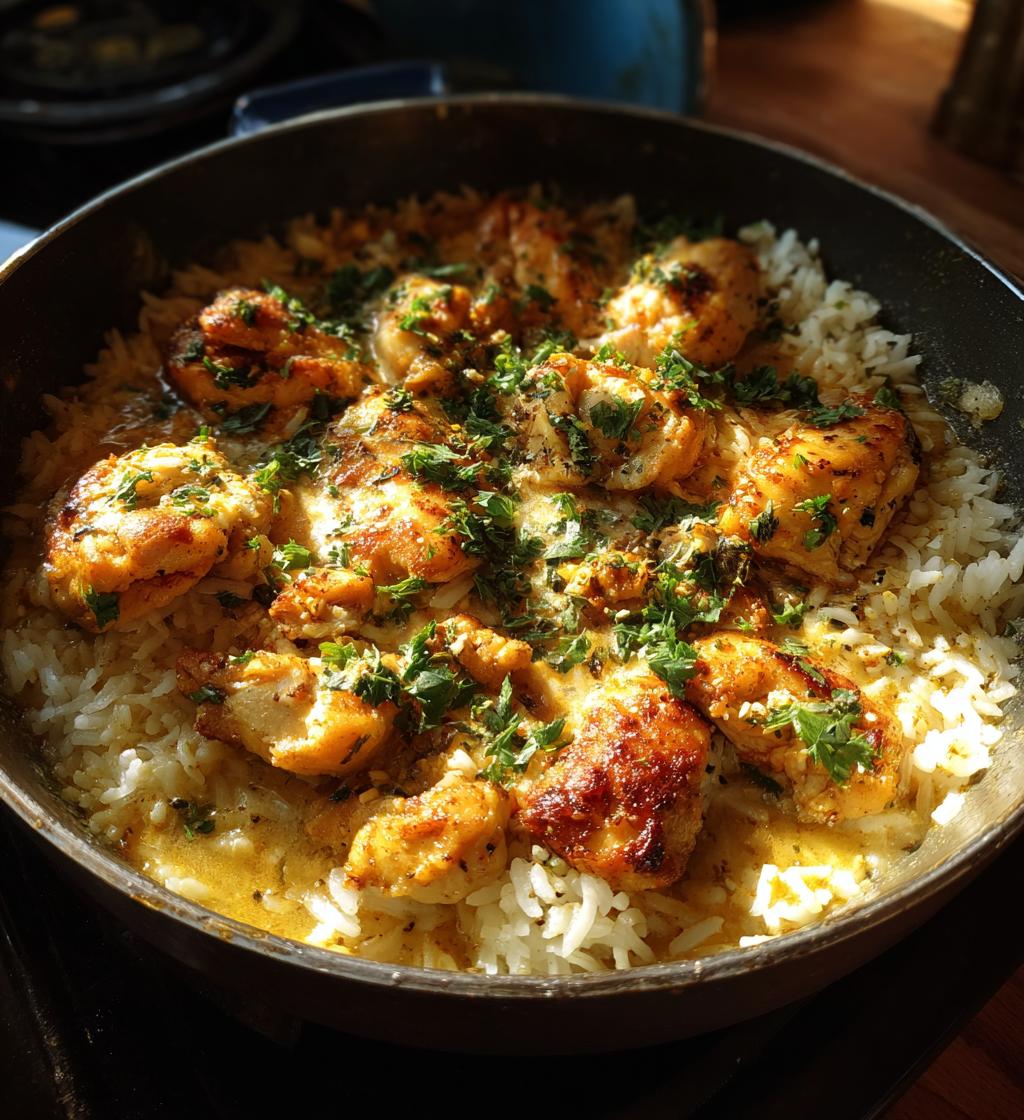 one pot hähnchen mit reis