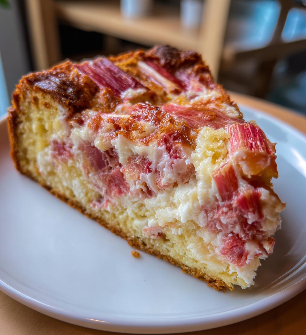 rezept rhabarberkuchen mit schmand
