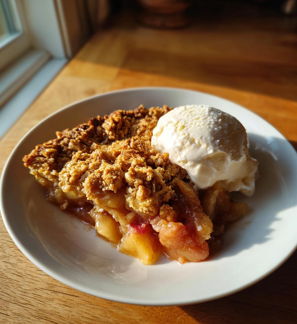 rhabarber crumble