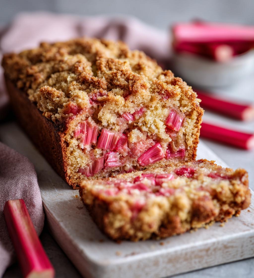 rhabarber streuselkuchen