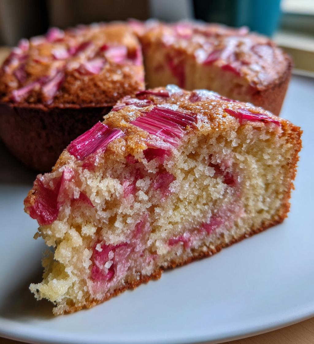 rhabarberkuchen rezept rührteig