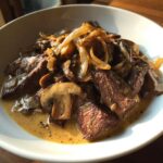 rindfleisch stroganoff rezept