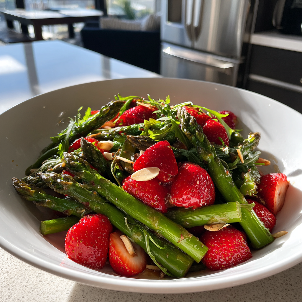 Spargelsalat mit Erdbeeren: Chefkoch’s Köstliche Sünde