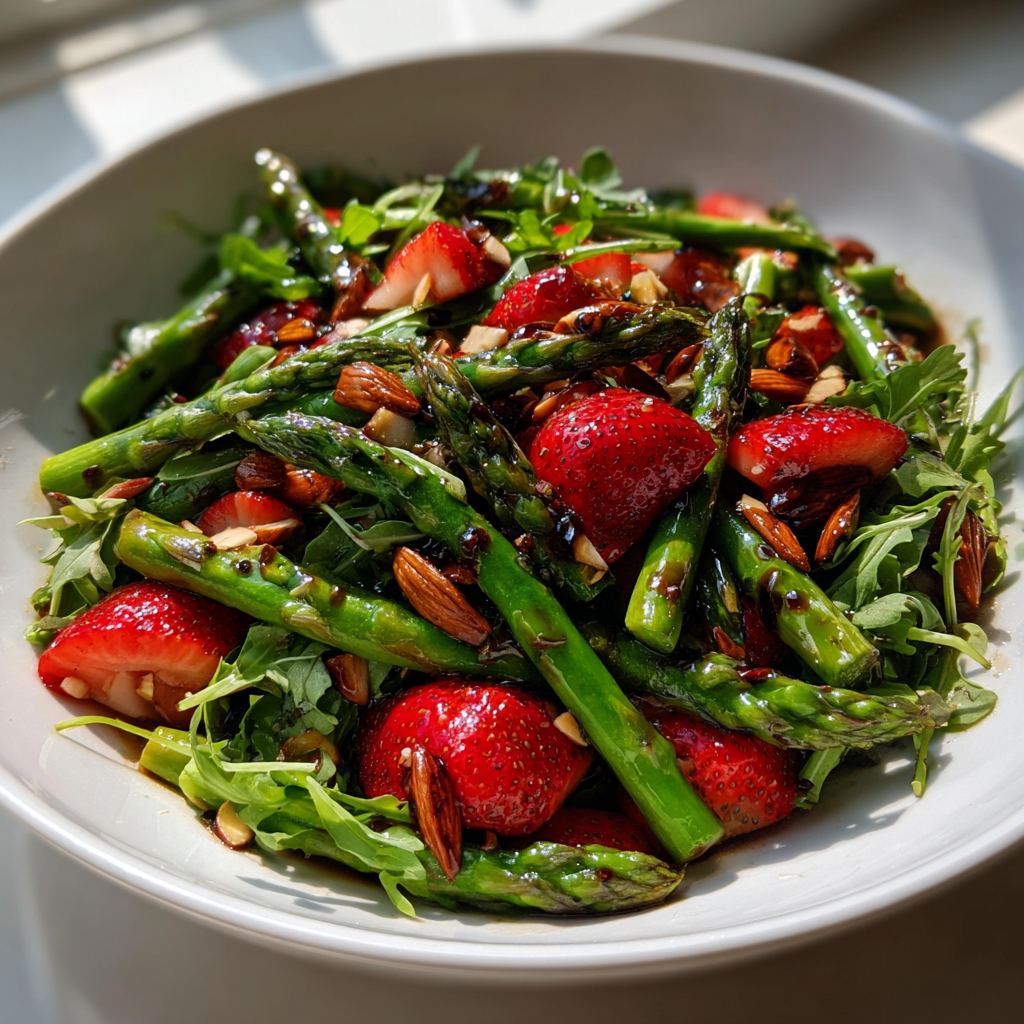 Spargelsalat Rezepte mit Erdbeeren: 1 Göttliche Sünde