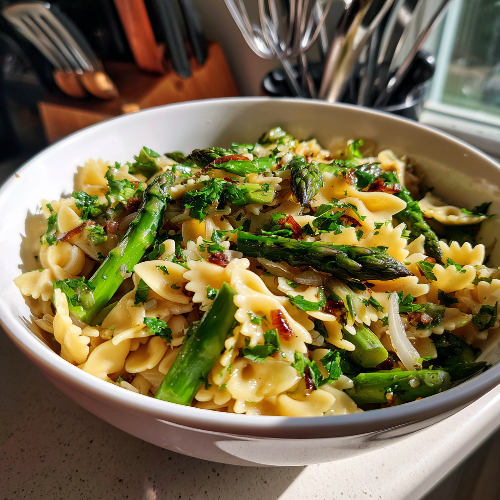 Spargelsalat Rezepte mit Nudeln: 1 Köstliche Idee