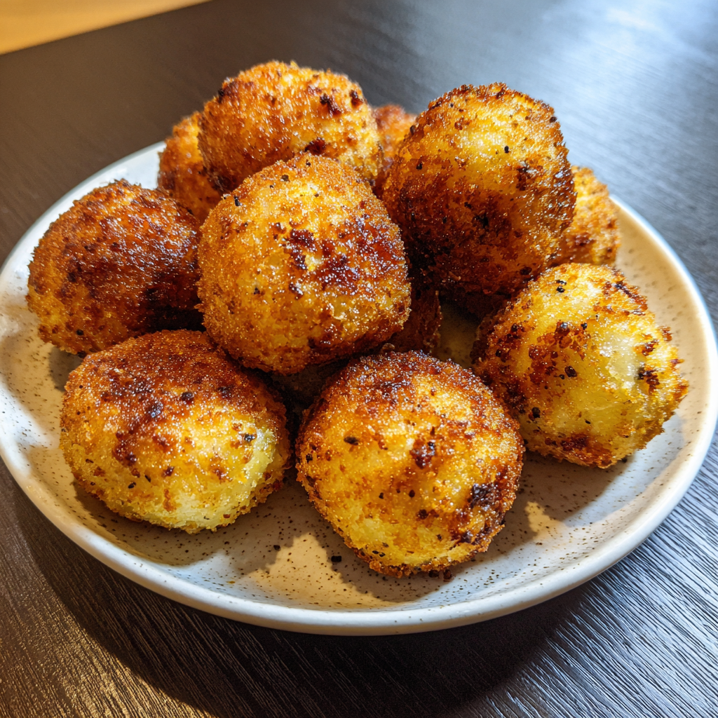 Luftfritteuse Kartoffelbällchen: 20 Minuten Genuss