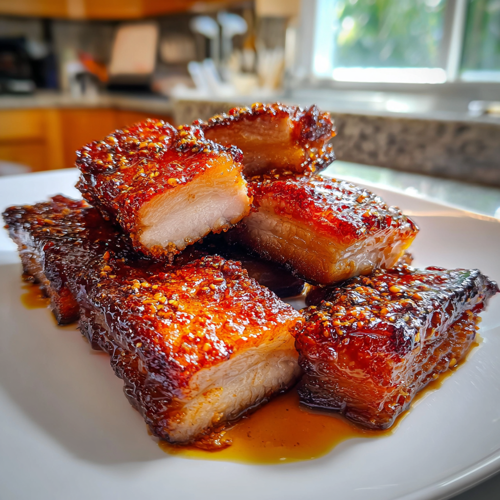 Luftfritteuse Schweinebauch: 4 Genial Knusprige Portionen