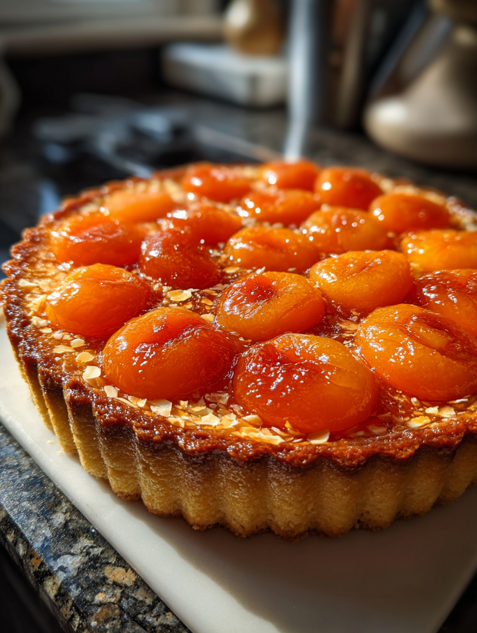 aprikosen rezepte: köstlicher Aprikosenkuchen mit Streuseln