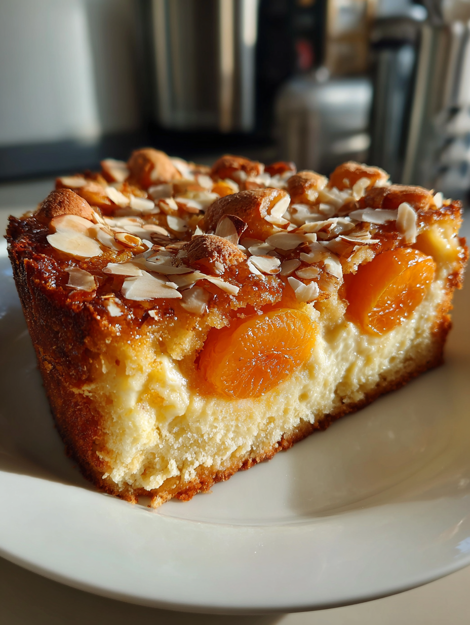 aprikosenkuchen: saftiger Genuss mit cremigem Vanillepudding