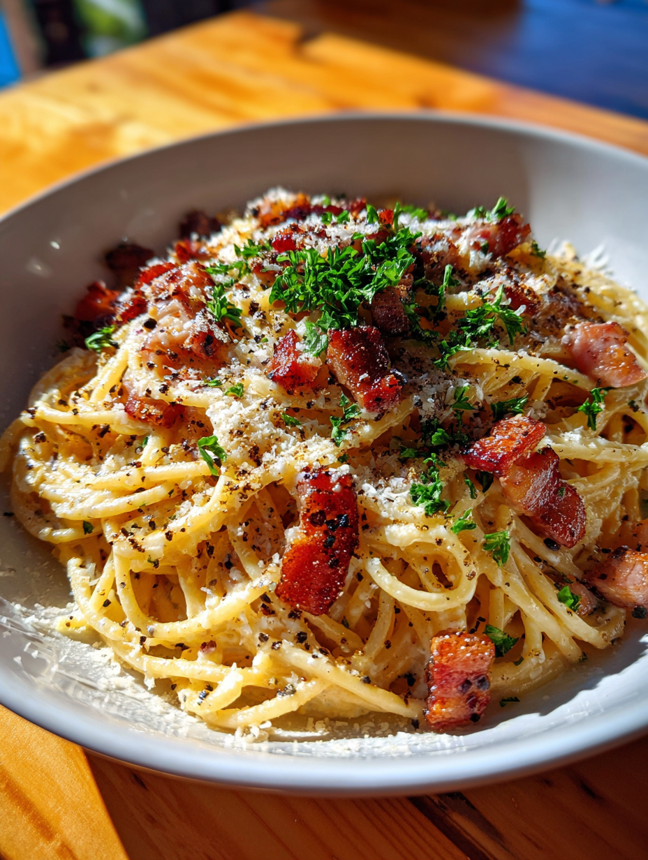 Einfaches Carbonara Rezept für ein perfektes Abendessen