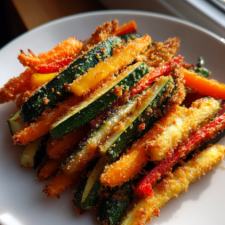 gesunde airfryer rezepte​: Knusprige Gemüse-Sticks perfekt zubereitet