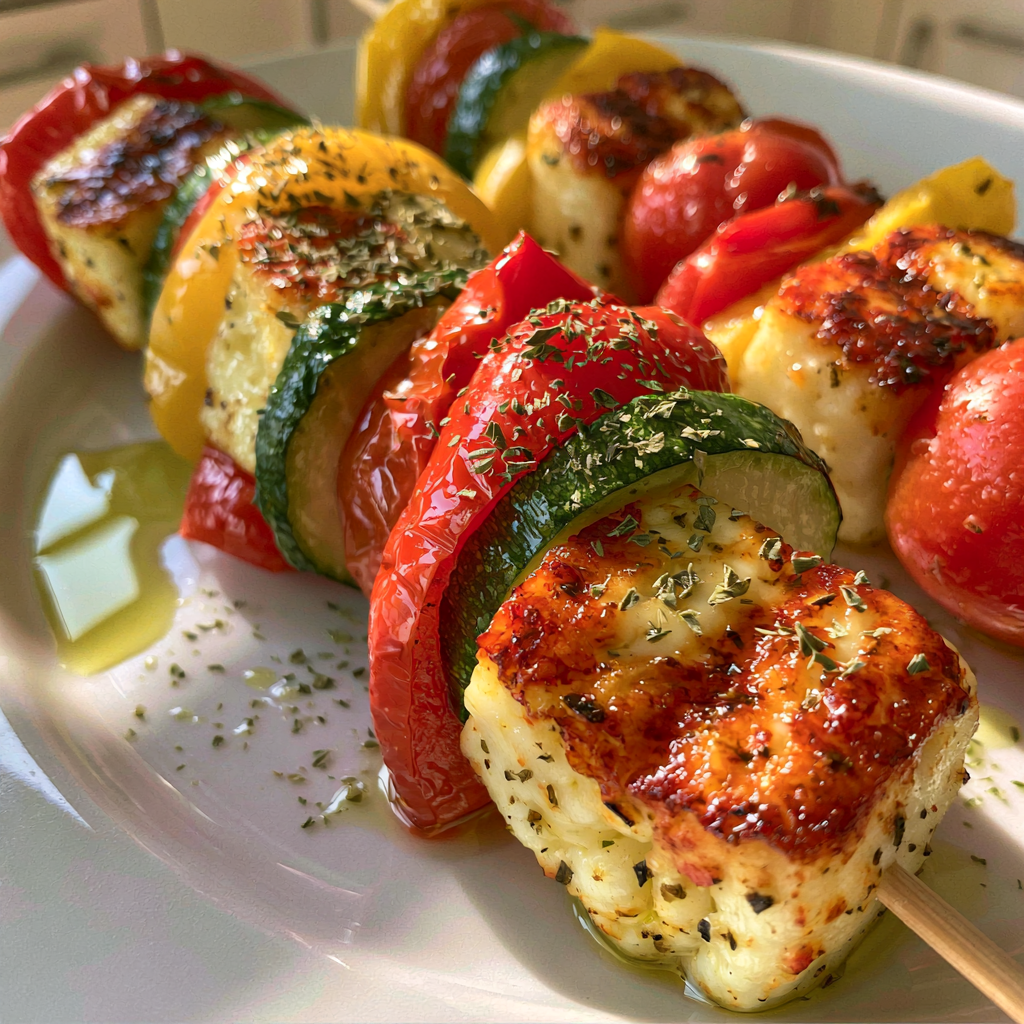 Halloumi-Spieße mit Gemüse: 5 genussvolle Grillideen