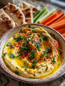 Delicious Hummus Rezept für den perfekten Snack zuhause