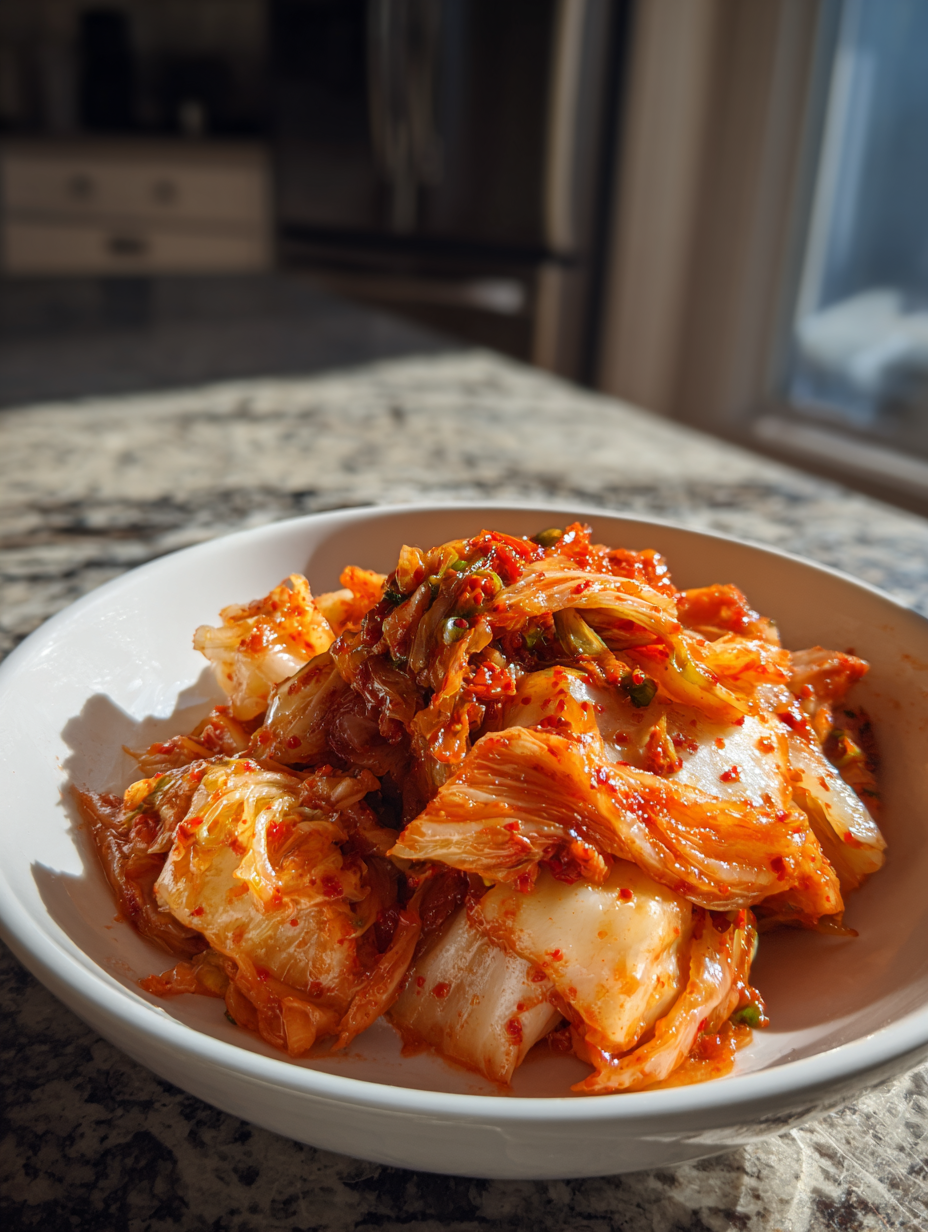 Einfaches kimchi rezept für den perfekten Genuss zuhause