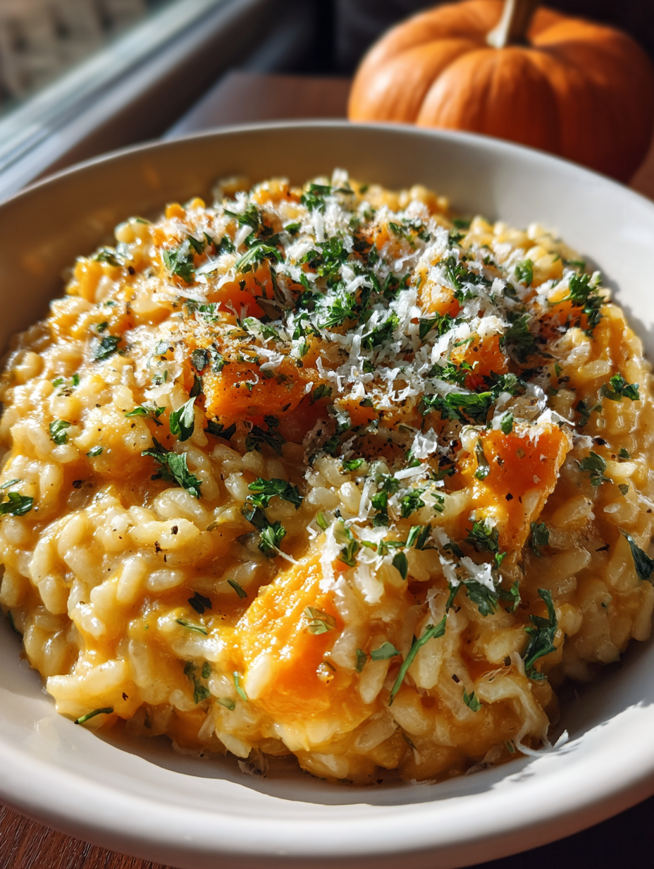 Kürbis Rezepte: Ein einfaches und köstliches Kürbisrisotto