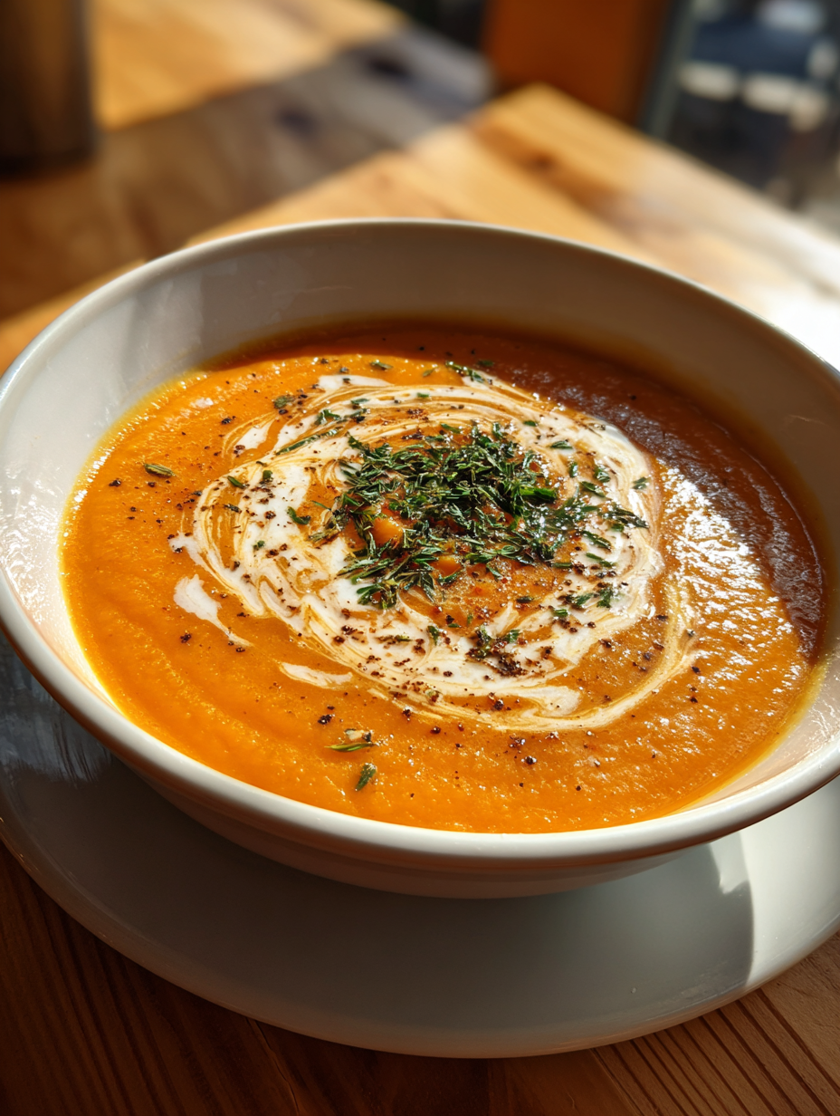 kürbissuppe rezept: cremig und würzig mit Ingwer und Kokosmilch