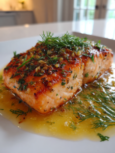 lachs airfryer rezept​: zartes Lachsfilet mit erfrischender Zitronen-Dill-Sauce