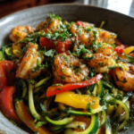 Einfaches low carb rezepte für köstliche Zucchini-Nudeln