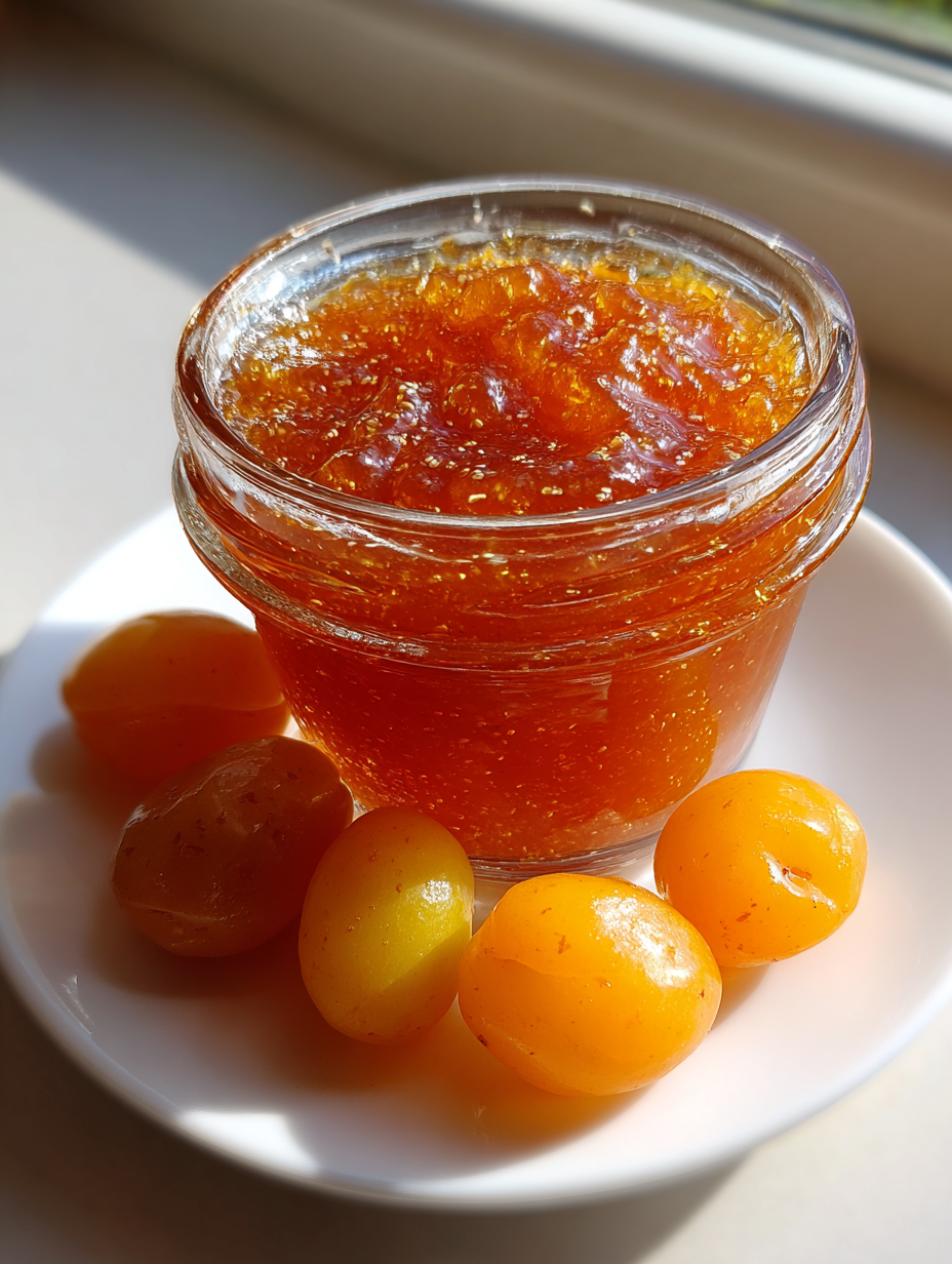 mirabellen marmelade rezept: einfache Marmelade mit Vanille