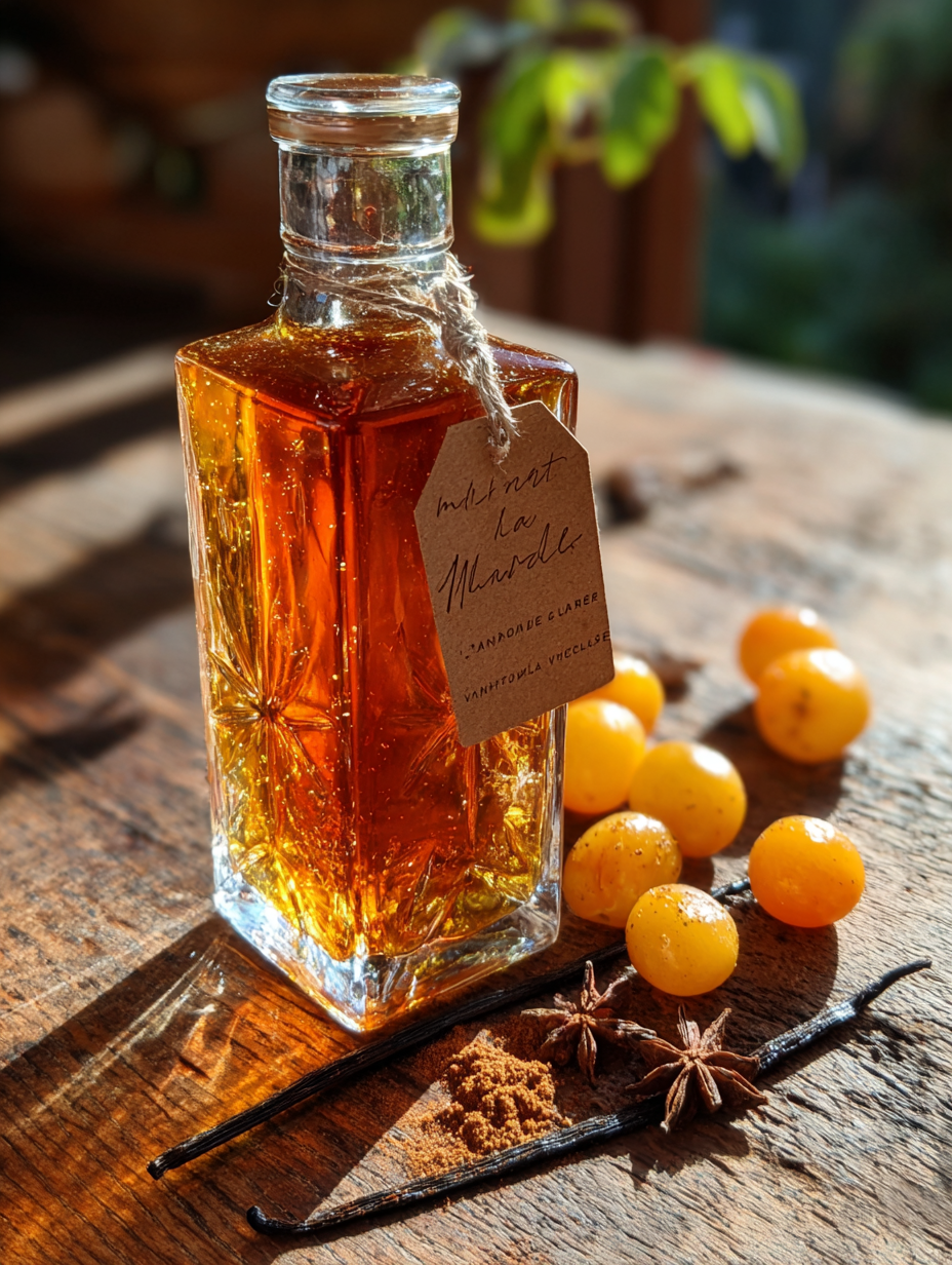 mirabellen rezepte likor: einfacher Mirabellenlikör mit Vanille und Zimt